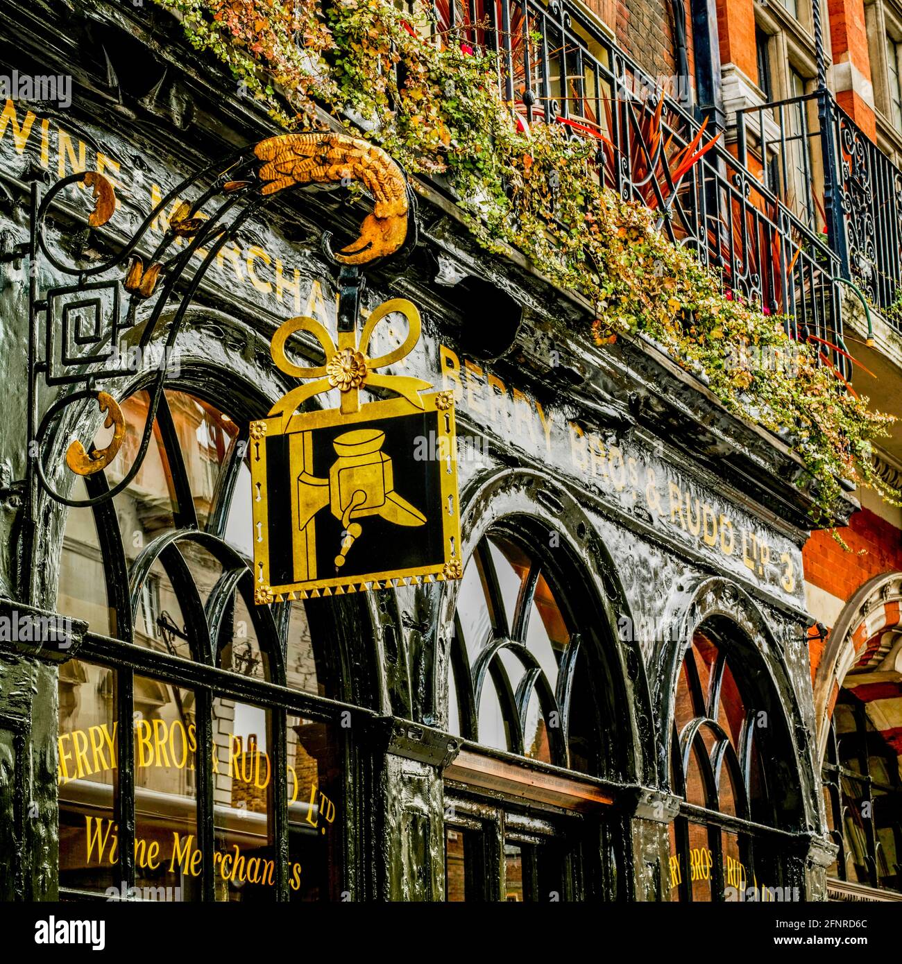 Berry Brothers and Rudd Wine Shop St. James London UK Stock Photo Alamy