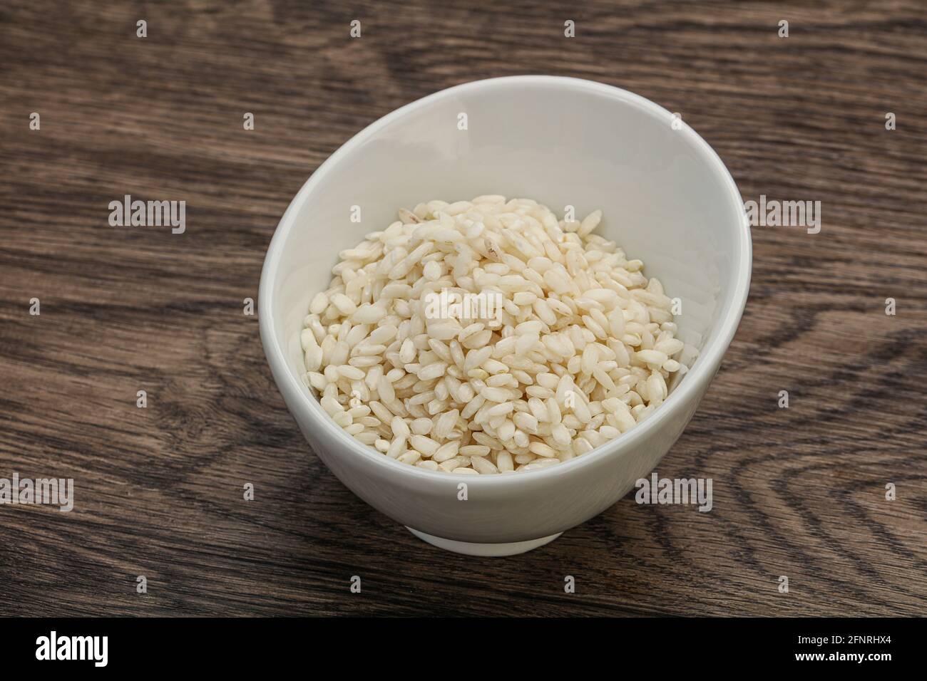 Raw Italian arborio rice for Risotto Stock Photo Alamy