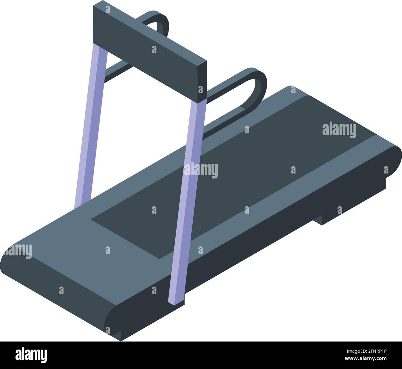 Home treadmill icon. Isometric of Home treadmill vector icon for web ...