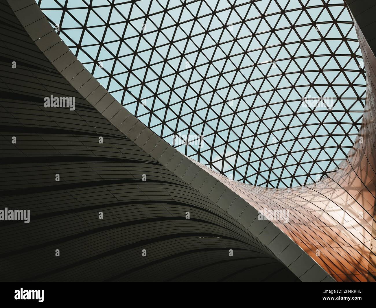 Modern architectural structure with contemporary design Stock Photo - Alamy
