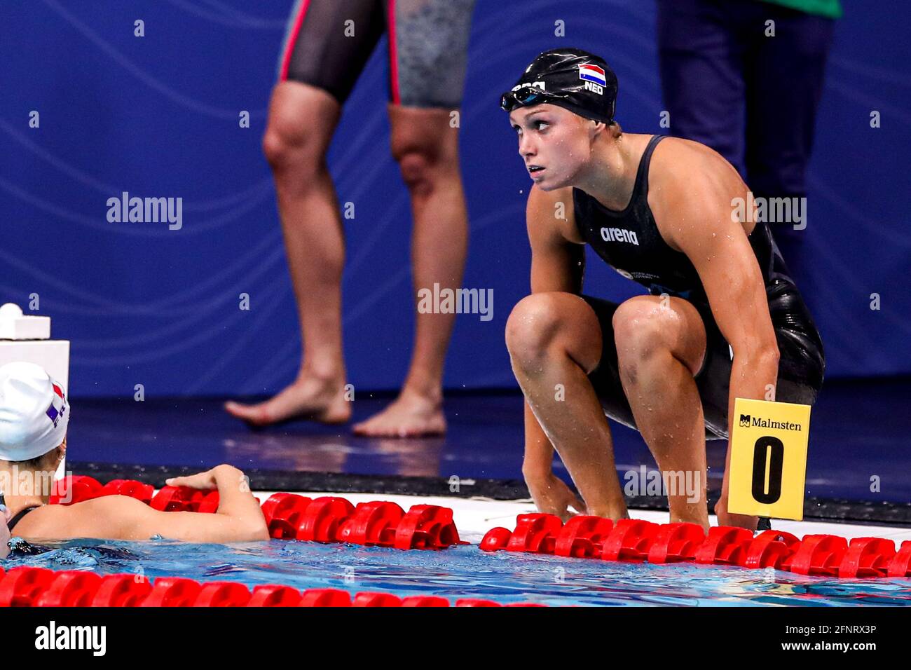 BUDAPEST, HUNGARY - MAY 17: Robin Neumann of the Netherlands competing