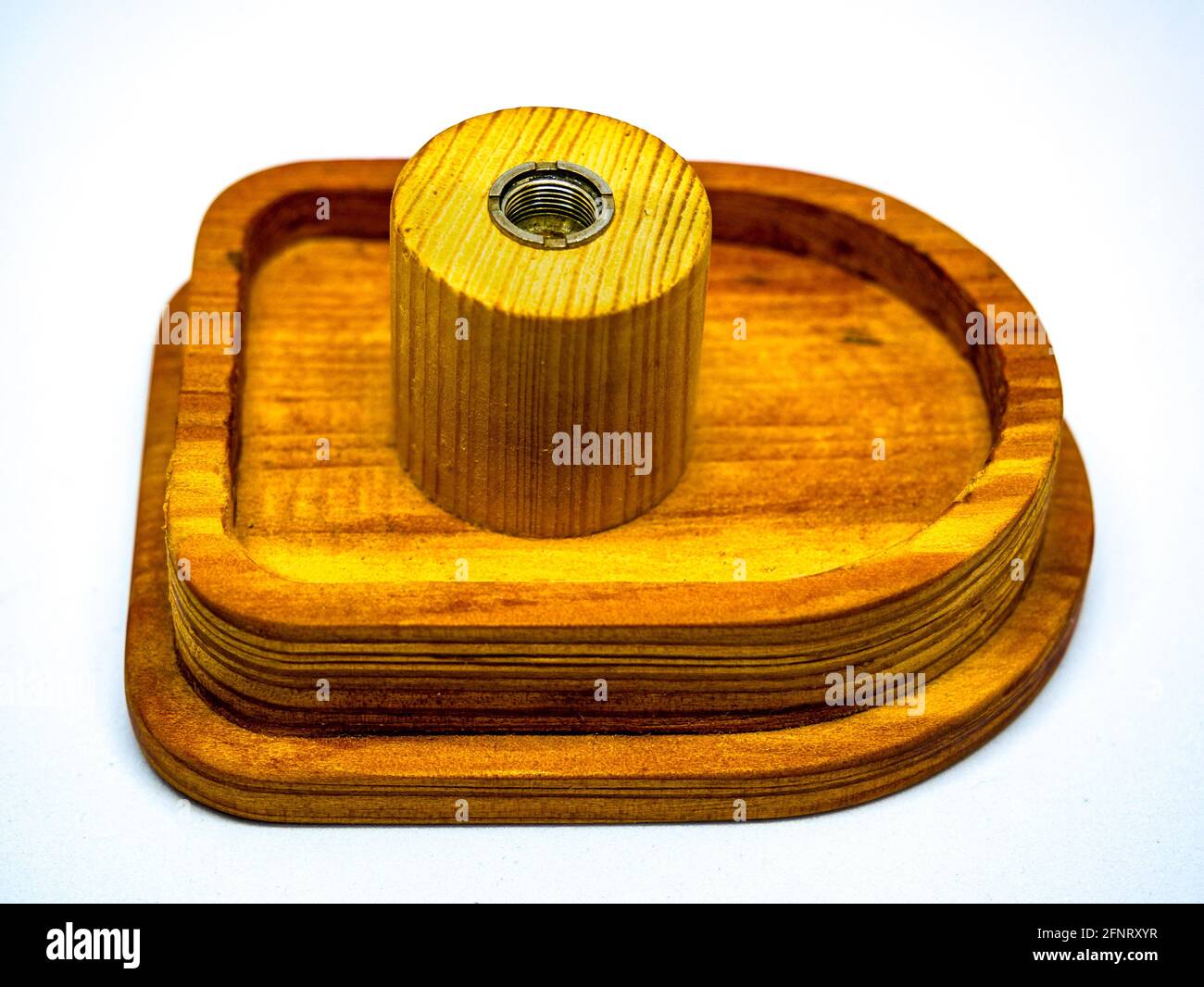Wooden stand for vaping atomizers with 510 thread at the top Stock Photo -  Alamy