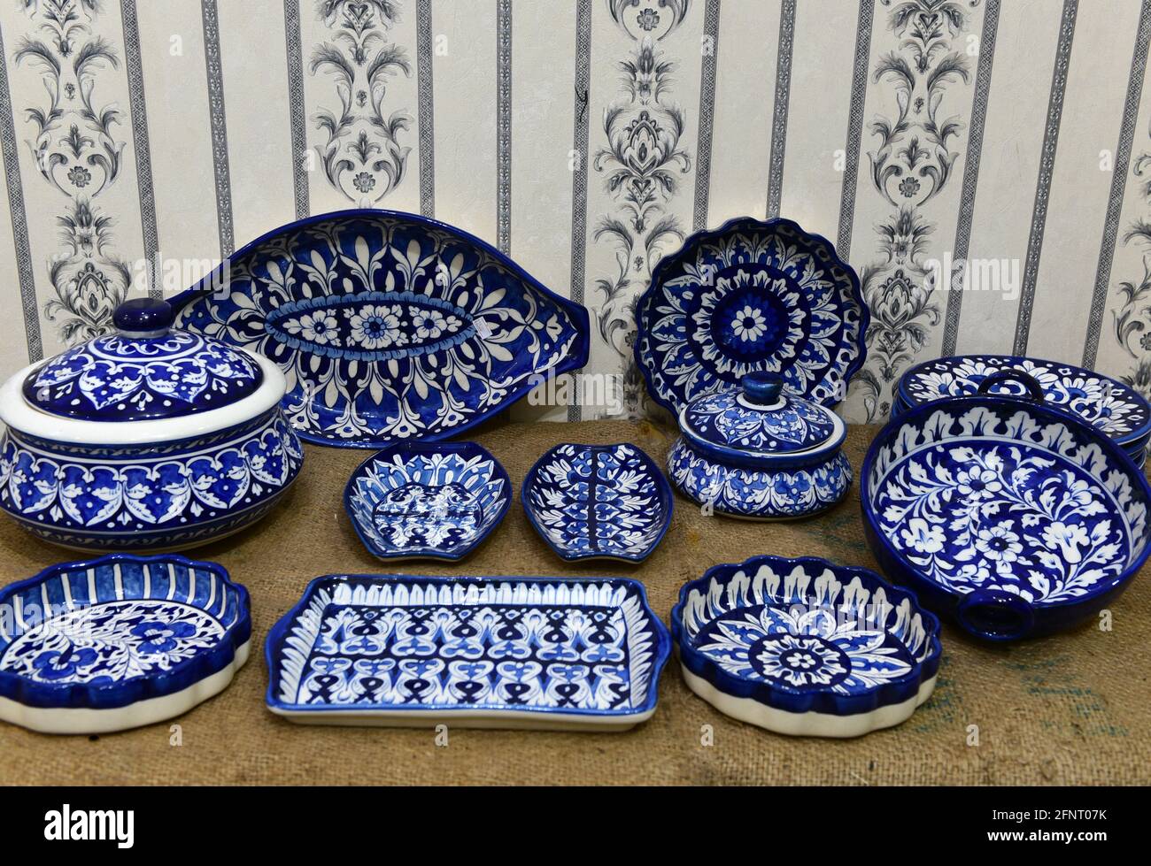 Blue Pottery is widely recognized as a traditional craft of Multan Pakistan , though it is Turko