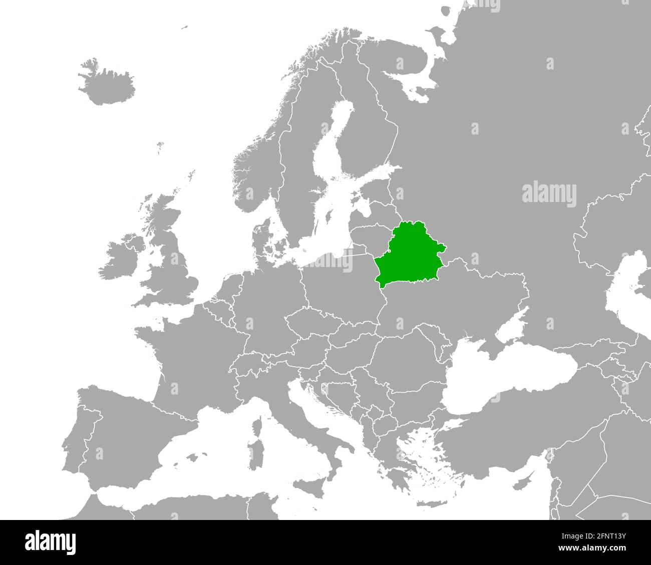 belarus location in europe