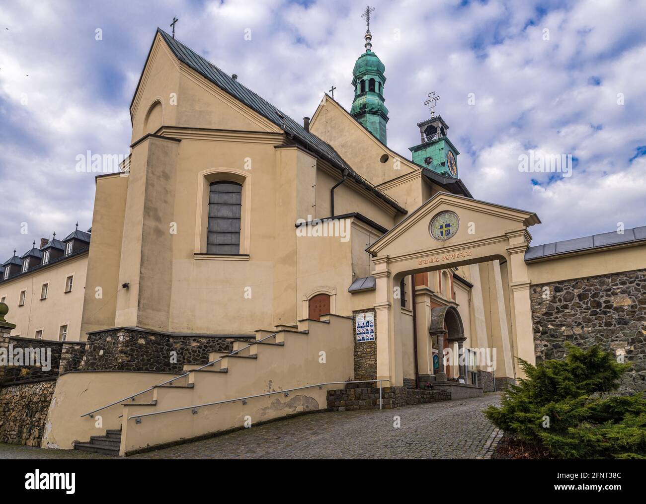 Sanctuary on St. Anna in the Opole Voivodeship, Poland) Stock Photo