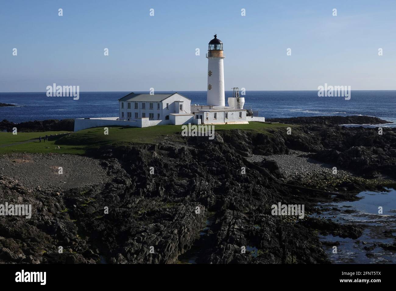 UK, United, Kingdom, GB, Great, Britain, Scotland, Shetland Islands, Fair Isle lighthouse Stock Photo