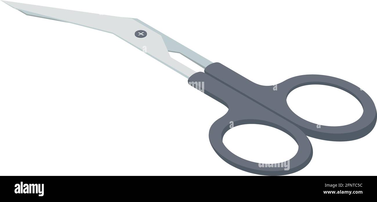 scissors surgery tool isolated icon Stock Vector