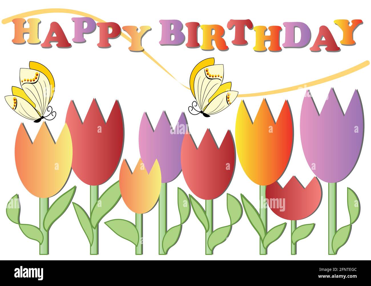 April Birthday Clipart