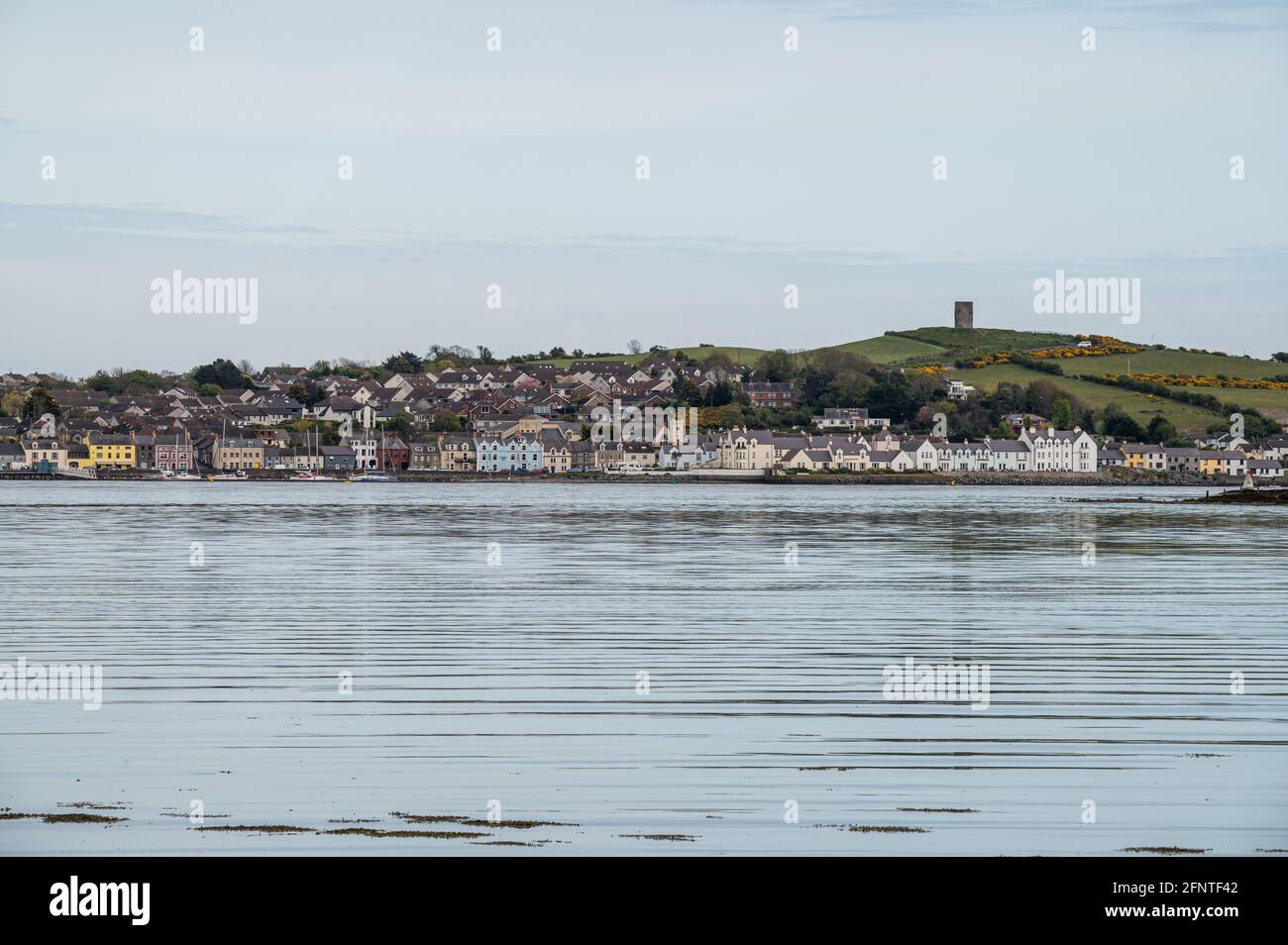 The Town of Portaferry in Northern Ireland Stock Photo