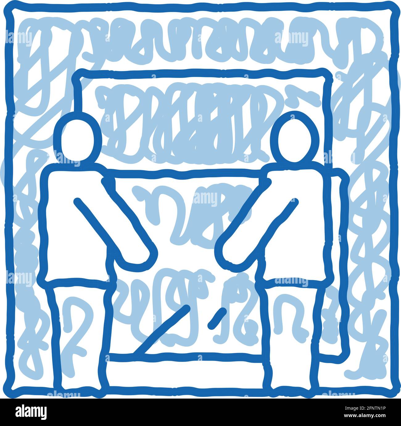 freight movers hold glass doodle icon hand drawn illustration Stock Vector Image & Art Alamy