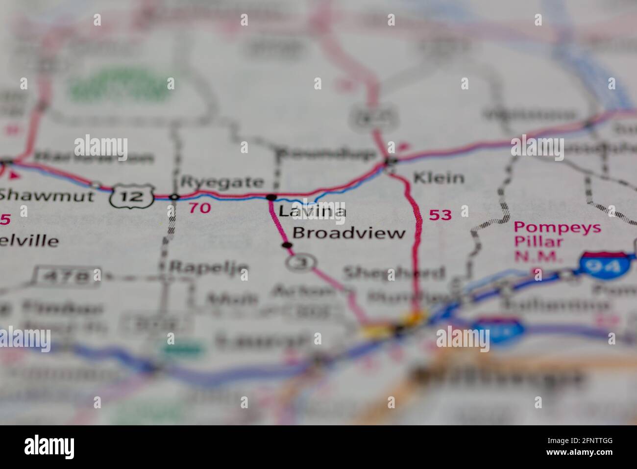 Lavina montana map hires stock photography and images Alamy
