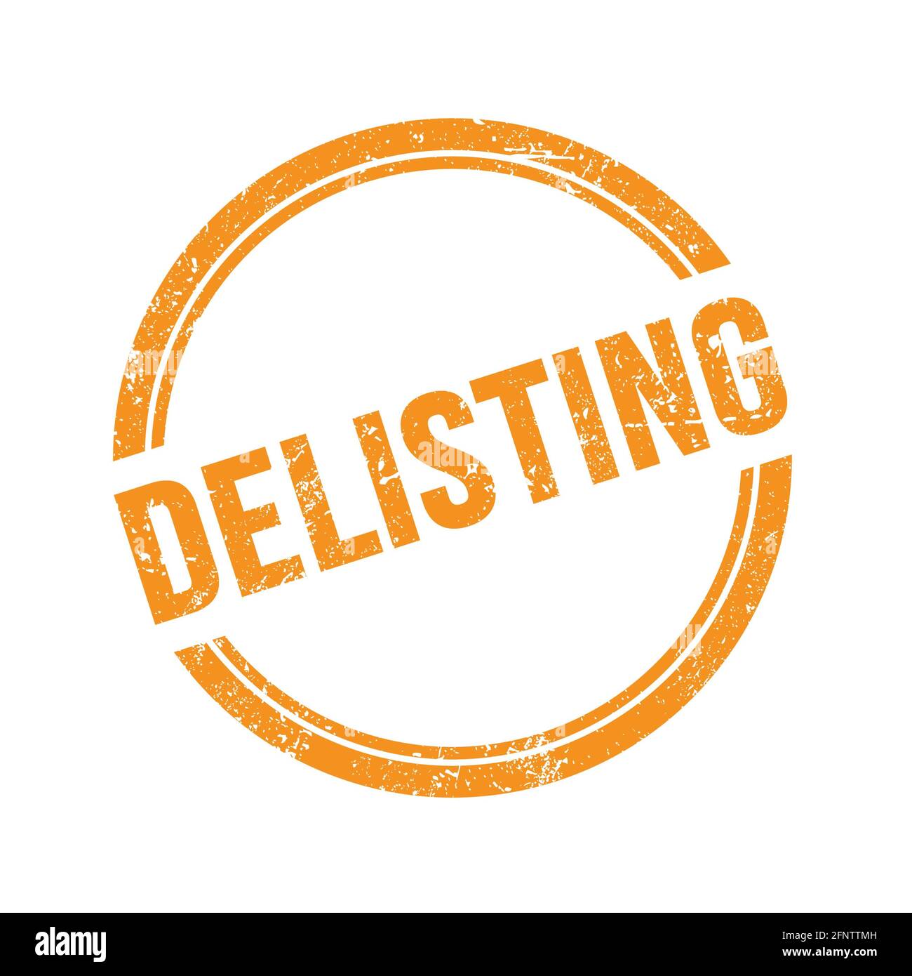 Delisting stamp hi-res stock photography and images - Alamy