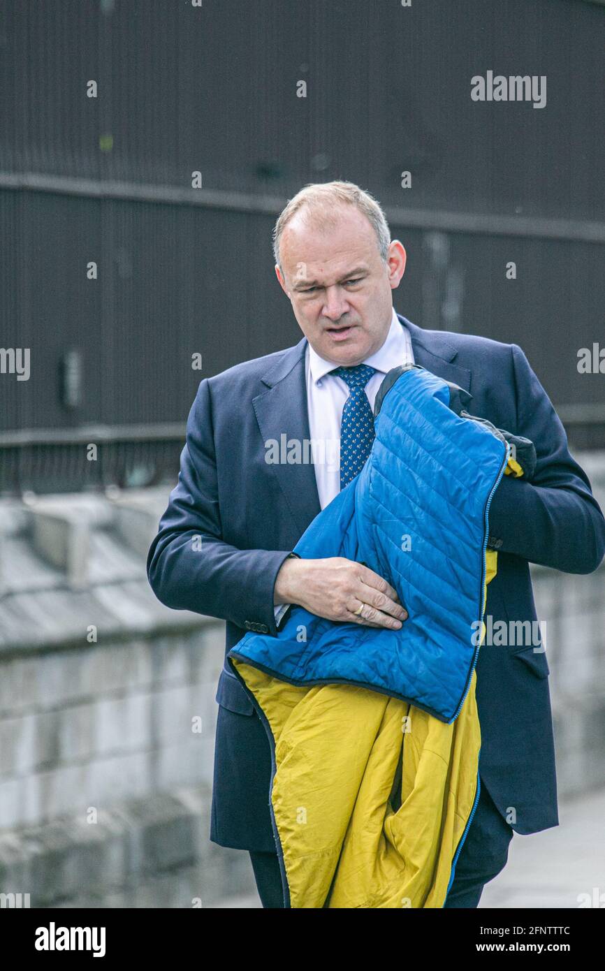 WESTMINSTER LONDON 19 May 2021. Ed Davey, The leader of the Liberal