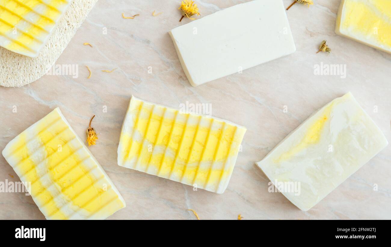 Soap bar lavender flowers hi-res stock photography and images - Alamy