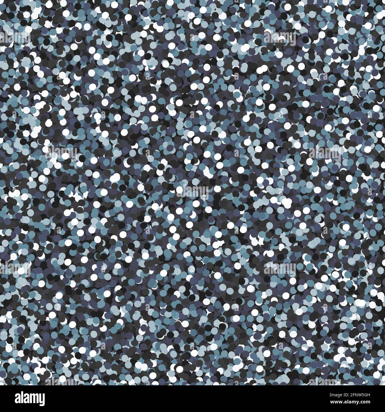 Silver glitter seamless pattern, Shiny party background with Silver