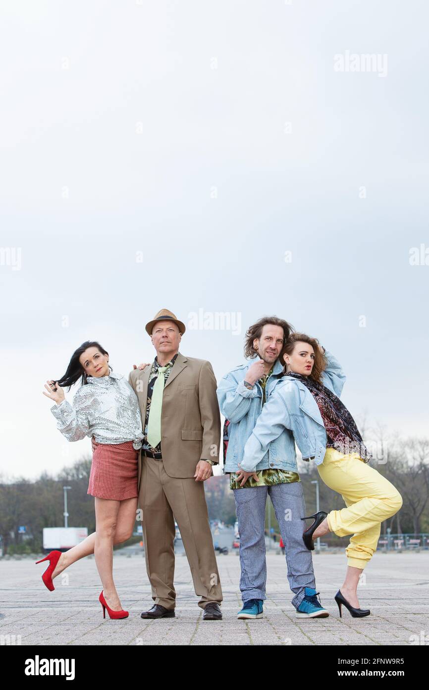 Couples eighties hi-res stock photography and images - Alamy