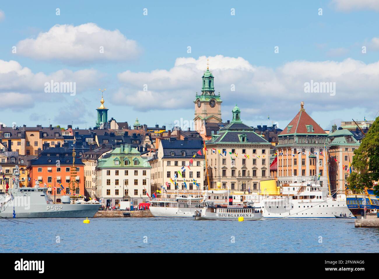 Sweden Stockholm - The Old Town. Stock Photo