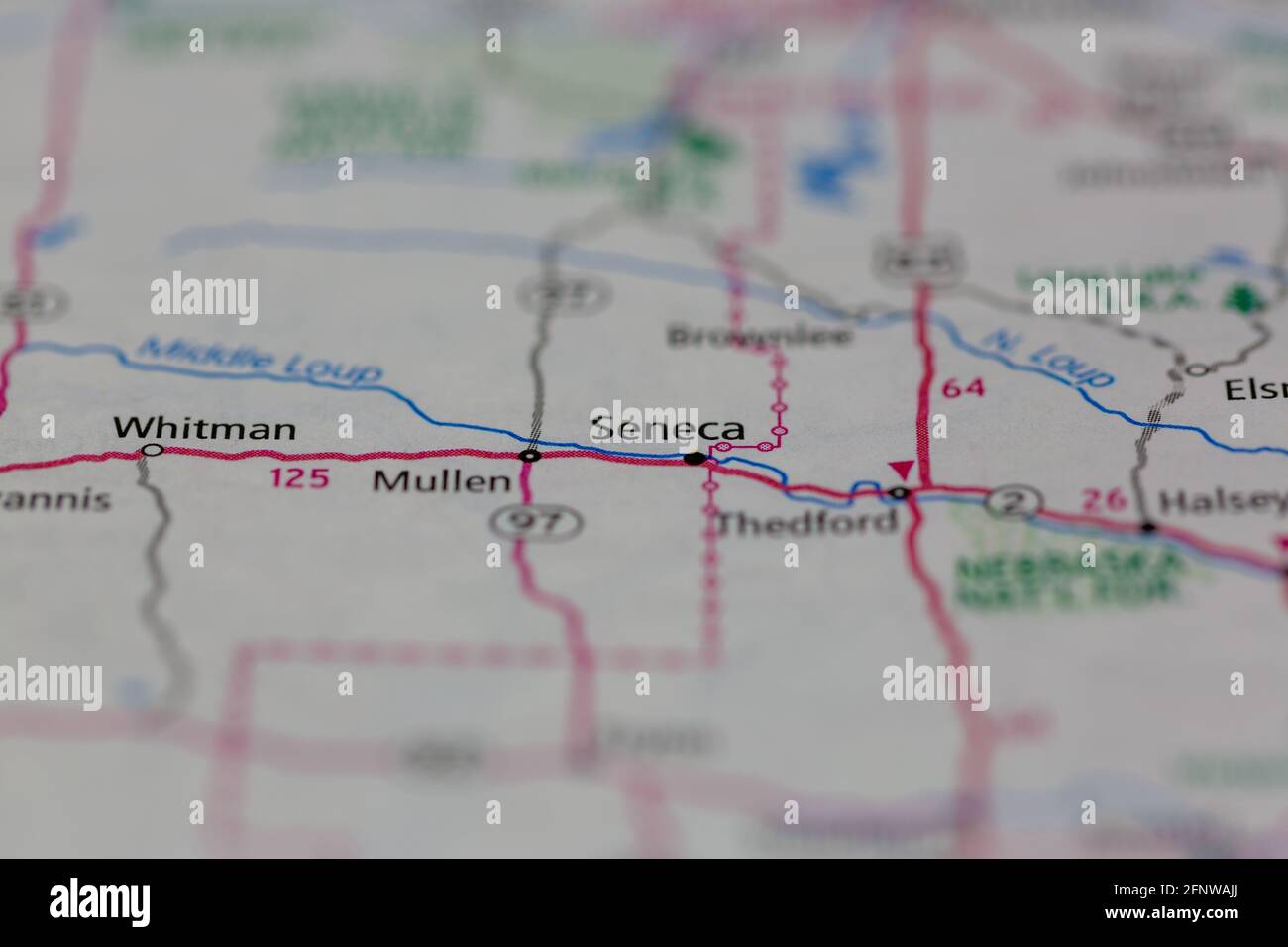 Map of seneca hires stock photography and images Alamy
