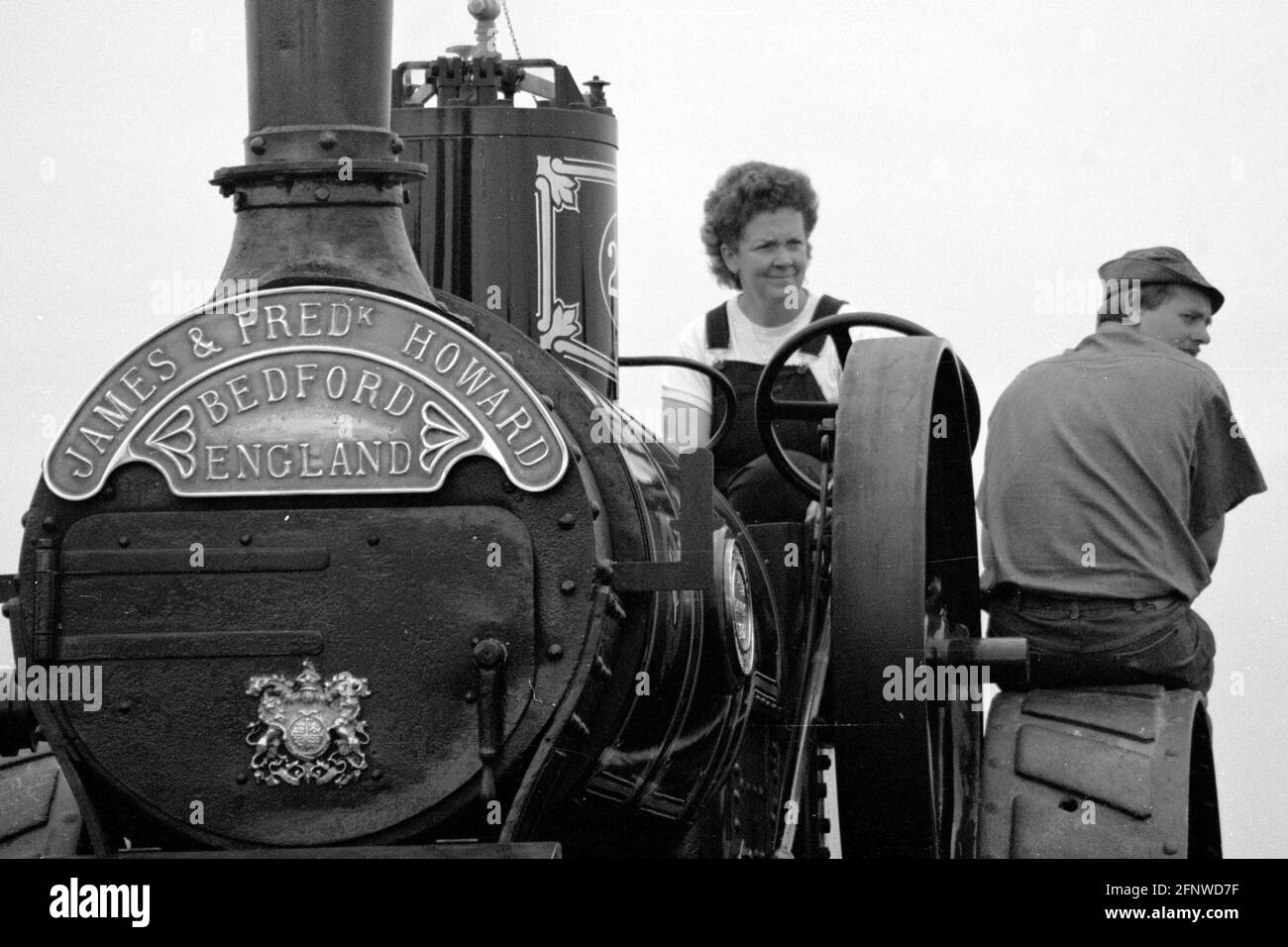 Pickering Traction Engine Rally in 1990 Stock Photo