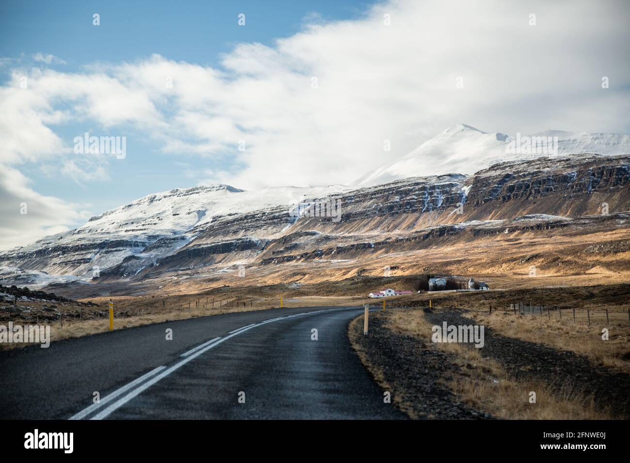 Roadtrip Iceland Stock Photo