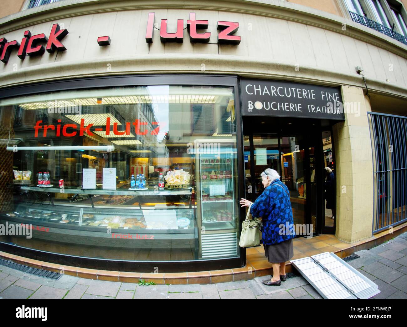 Frick Lutz Charcuterie fine luxury French traditional butcher Stock ...