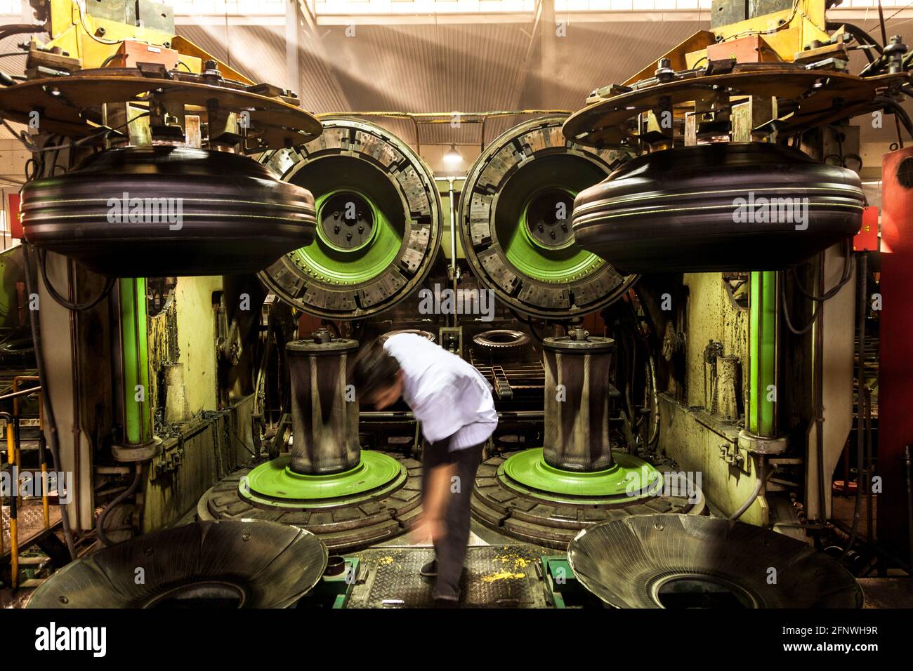 A Tyre/Tire Factory in Shandong Province. China Stock Photo Alamy