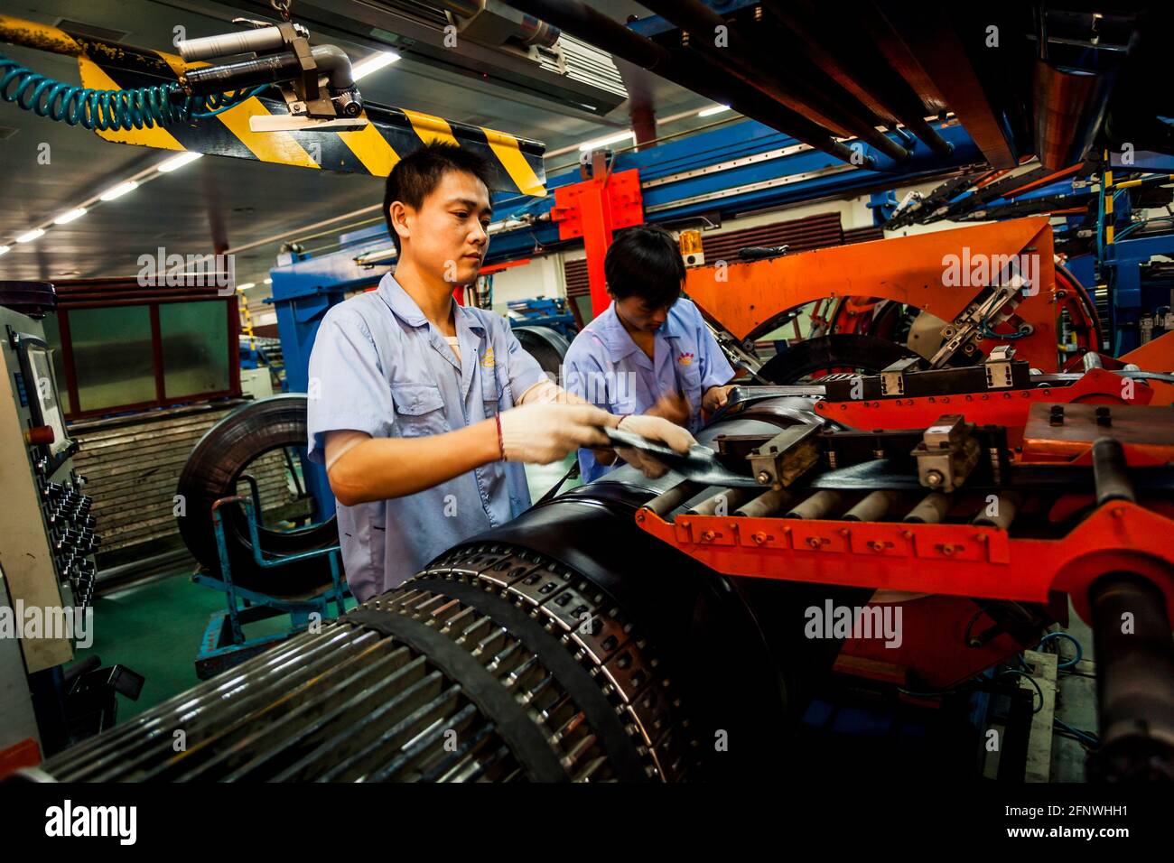 A Tyre/Tire Factory in Shandong Province. China Stock Photo Alamy