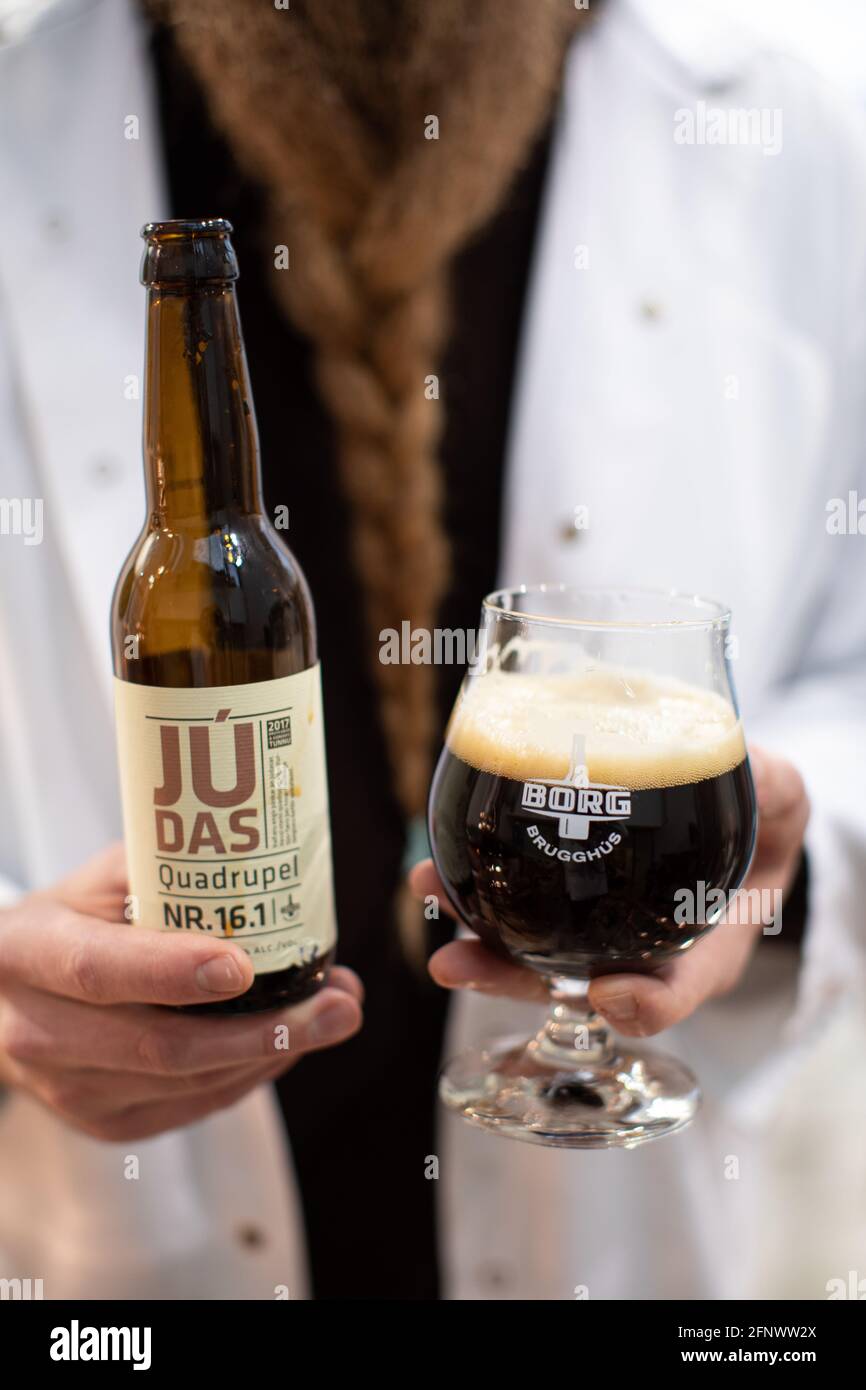 Craft Beer, Reykjavik, Iceland Stock Photo Alamy