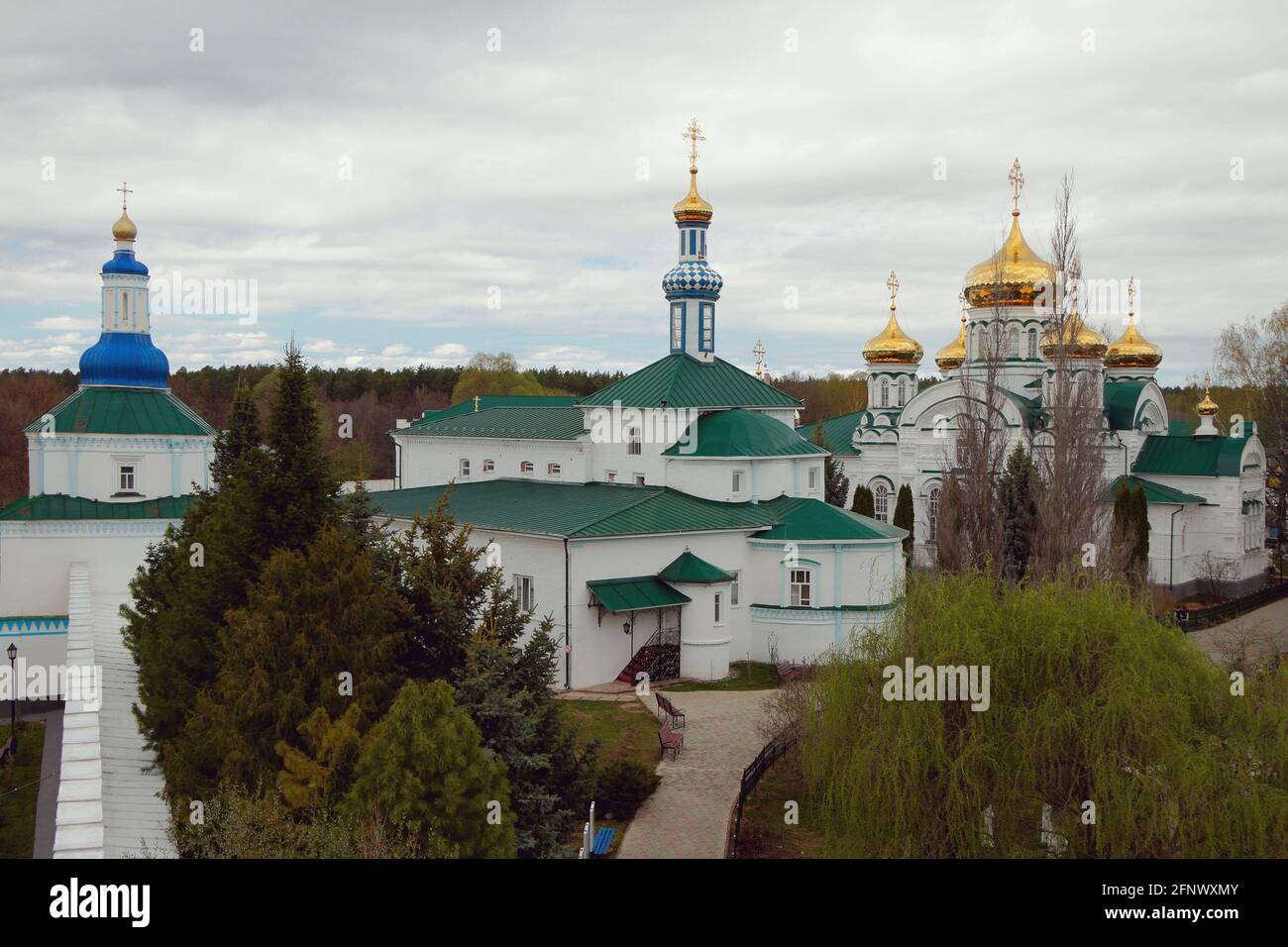 Raifsky Bogoroditsky Monastery. Kazan, Tatarstan, Russia Stock Photo