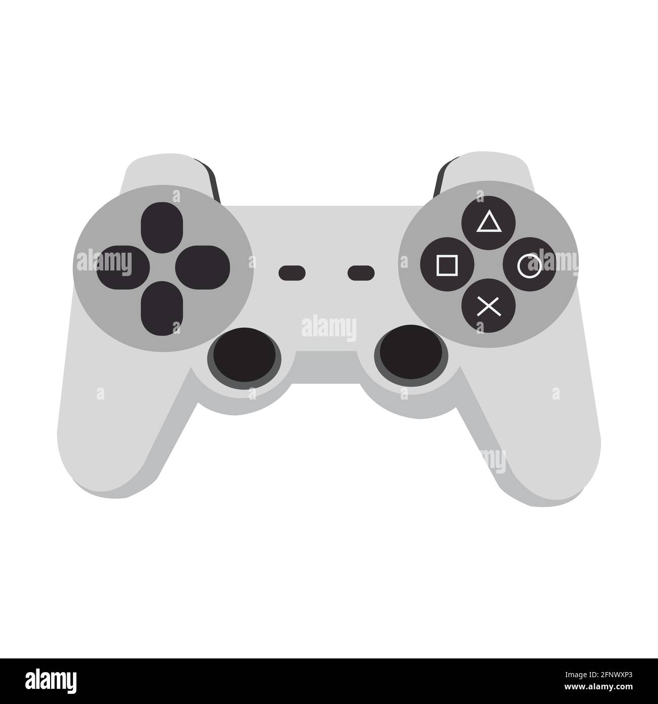 PLAY ONLINE Web Button (video games gamepad joypad control pad) Stock  Vector