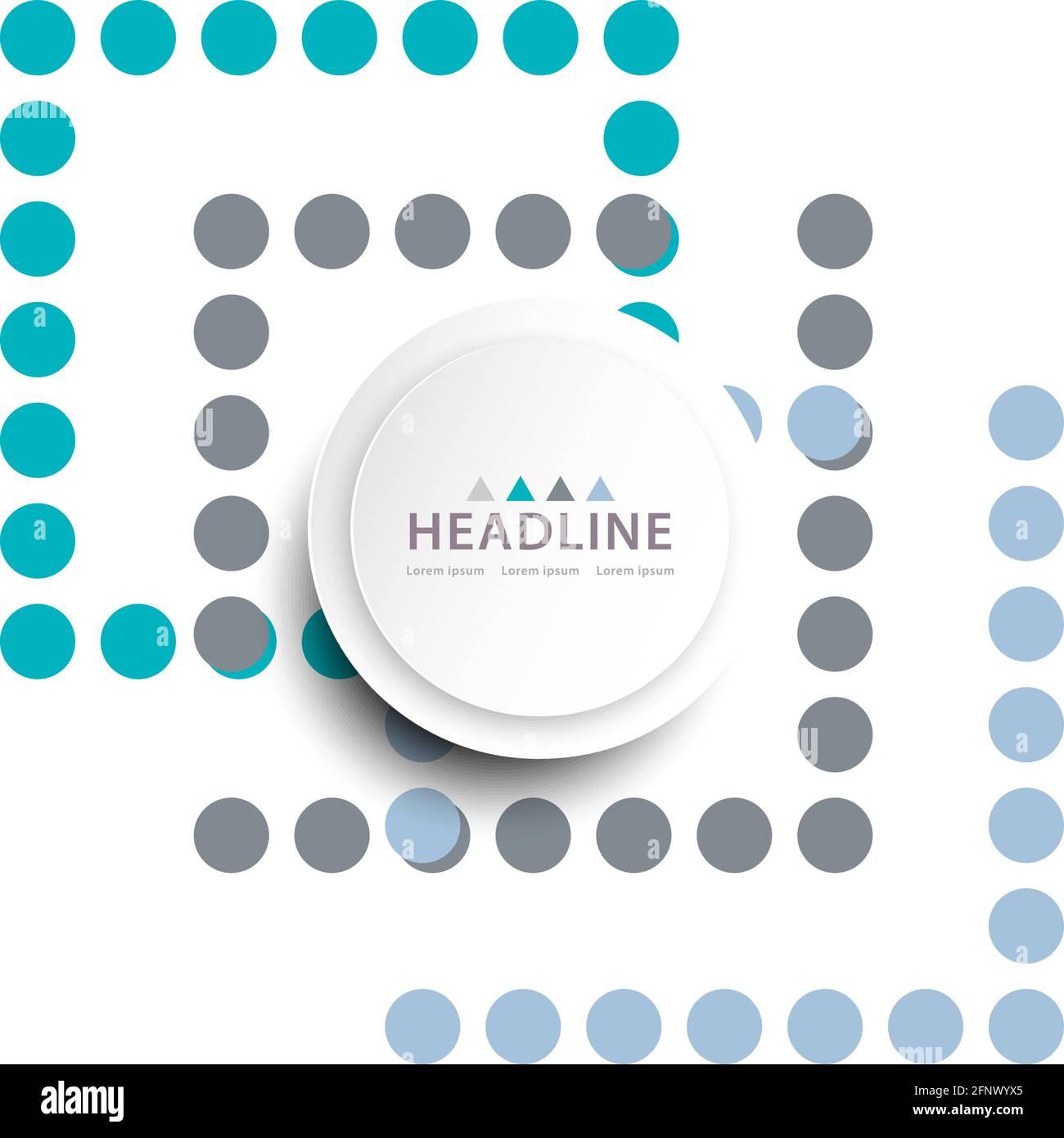 Brochure header colorful layout background template design Stock Vector