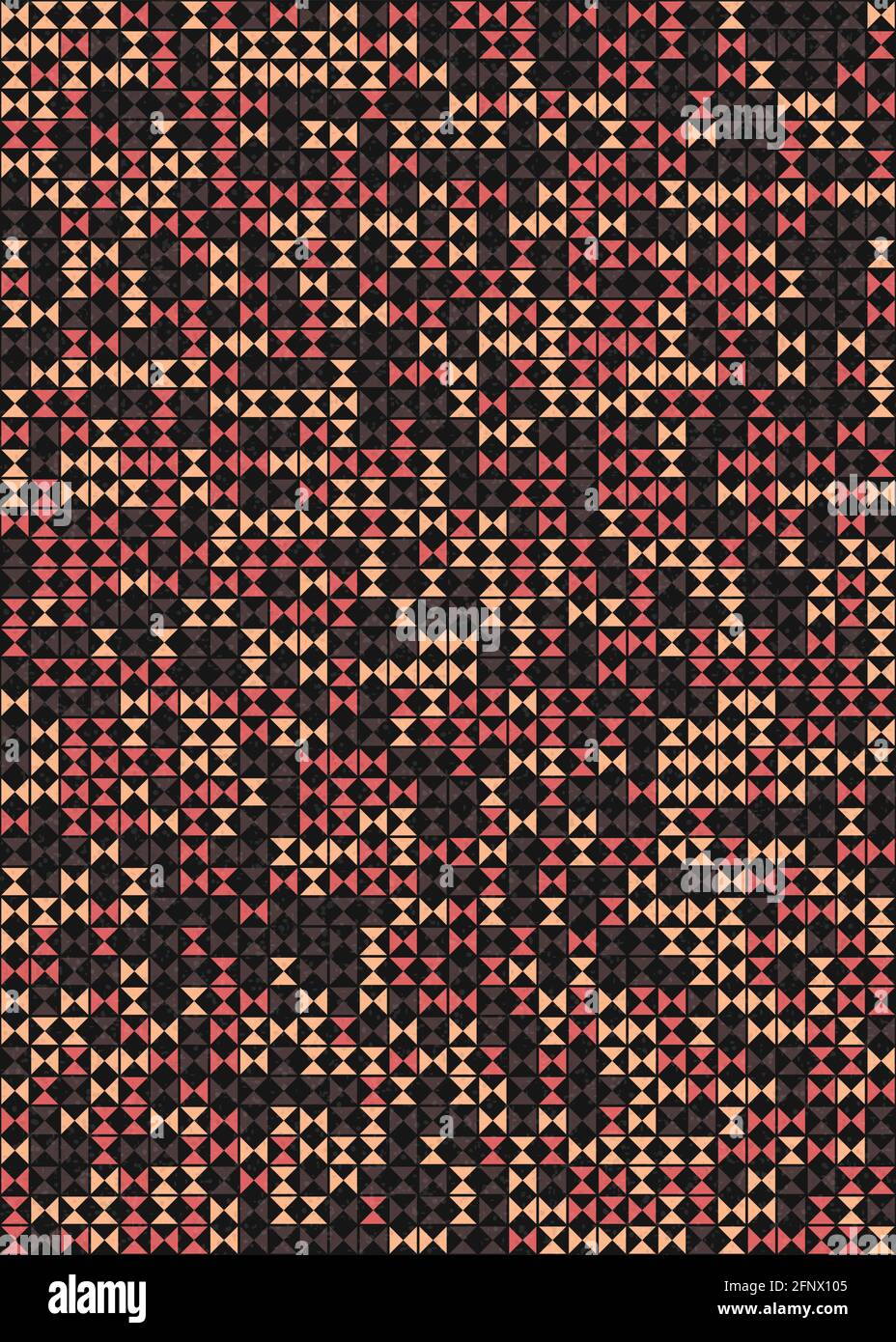 Abstract Geometric Pattern generative computational art illustration ...