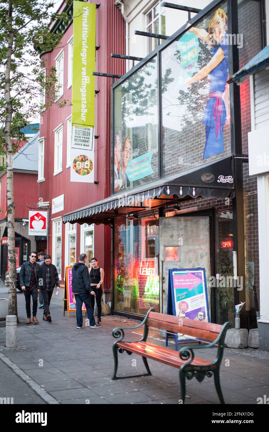 Craft Beer, Reykjavik, Iceland Stock Photo Alamy