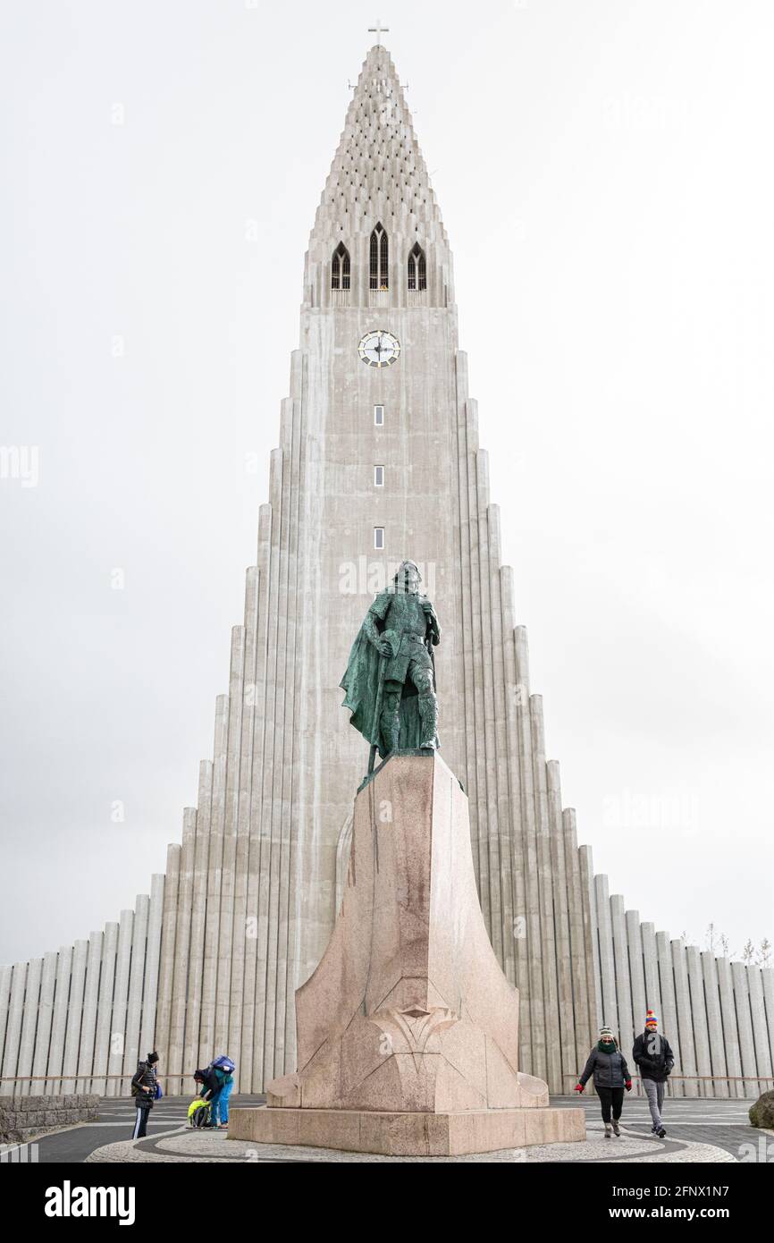 Hallgrimskirkja Church Reykjavik Iceland Stock Photo Alamy Hallgrimskirkja Church Reykjavik Iceland Stock Photo Alamy
