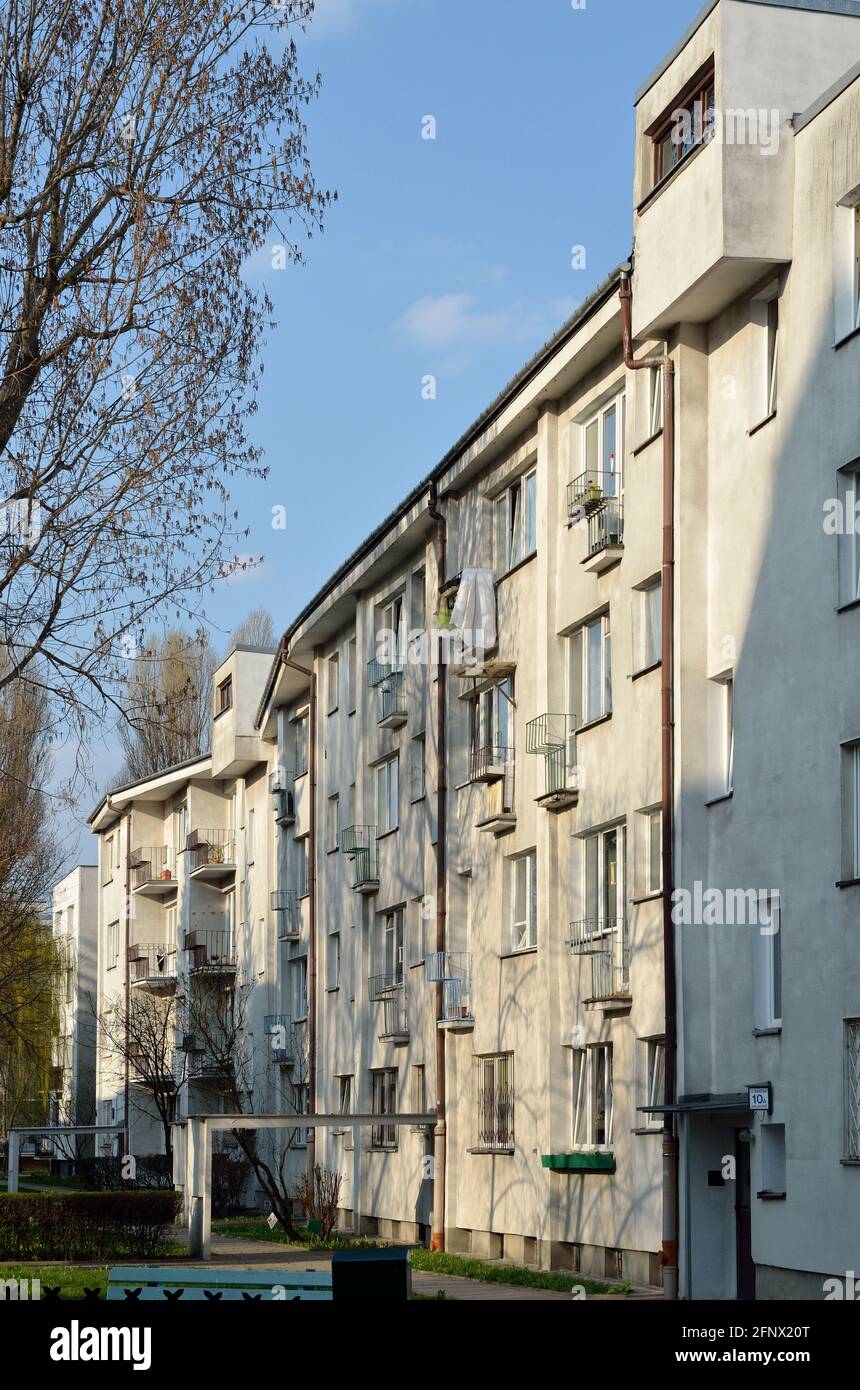 Residential building of Warsaw Housing Cooperative, Rakowiec, Ochota
