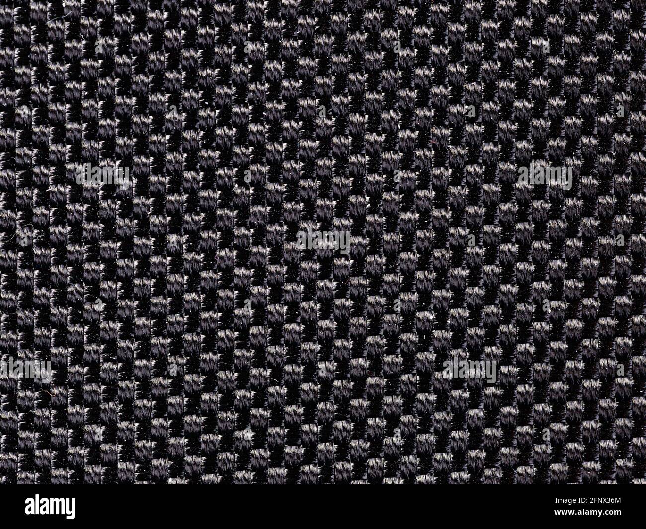 Seamless texture of black and white woven material Stock Photo - Alamy