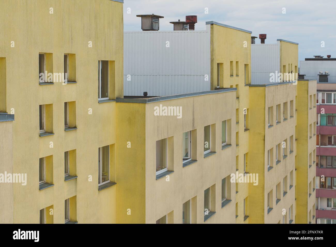 View of soviet apartment building in Lasnamae, Tallinn Stock Photo Alamy