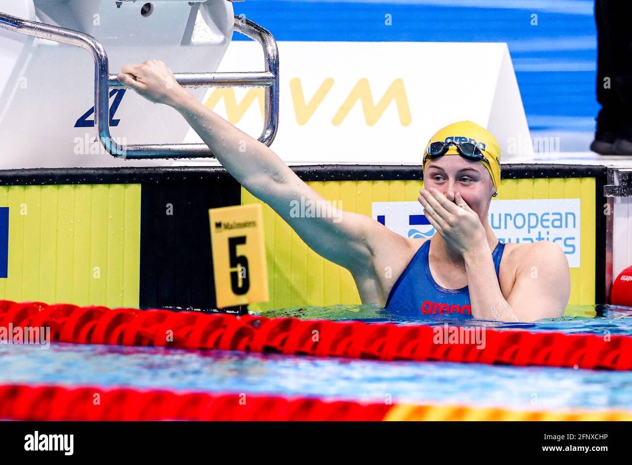 BUDAPEST, HUNGARY MAY 19 Sophie Hansson of Sweden competing at the