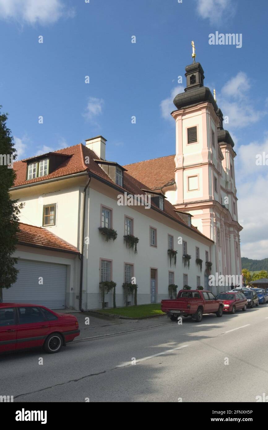 Pilgrimage Church Maria Schutz, Austria, Neunkirchen Stock Photo