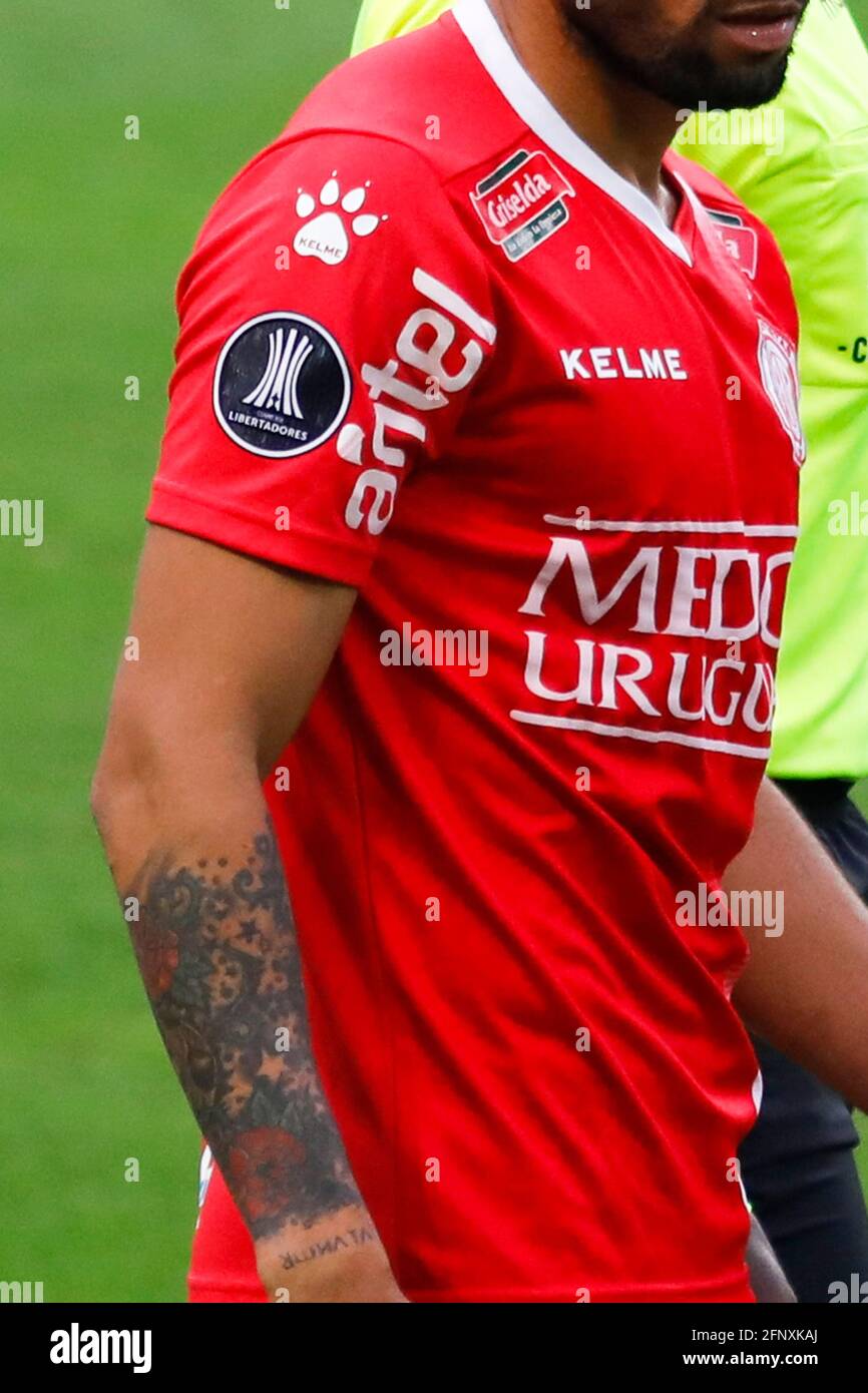 Lima Peru 19th May 2021 Detail Of J Urretaviscaya S Shirt During A Match Between Sporting Cristal Per Vs Rentistas Uru Played At The Estadio Nacional Del Peru In Lima Peru Game Valid