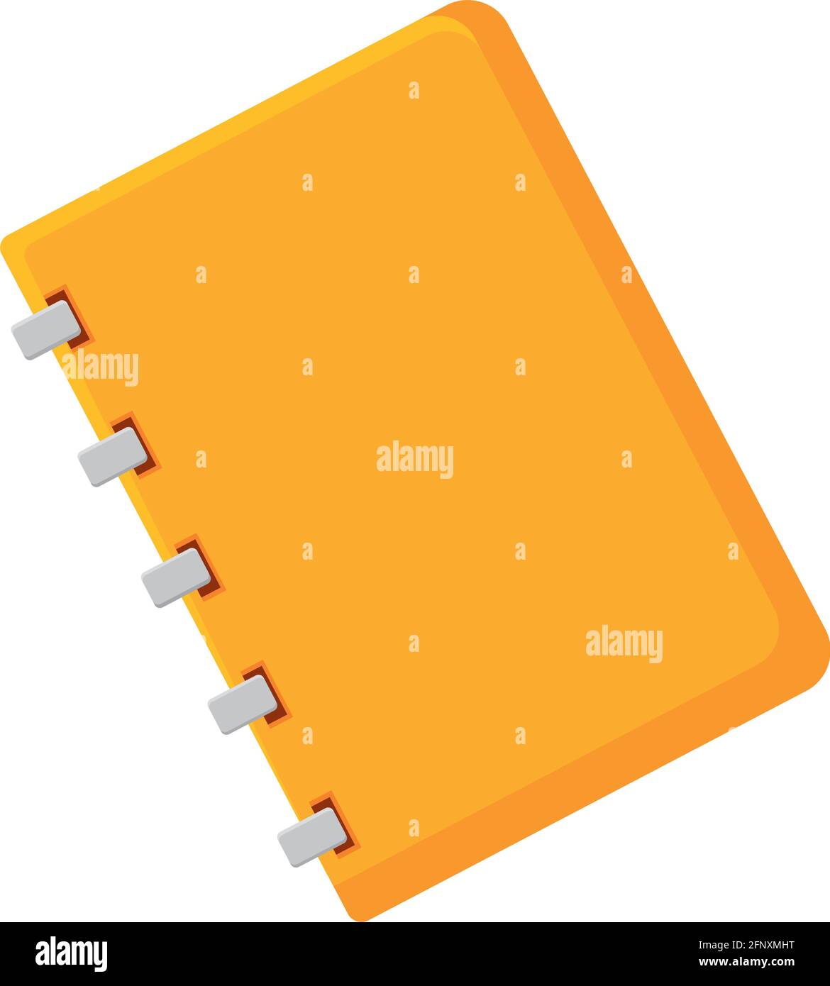 Isolated notebook icon School supplies Vector illustration Stock Vector