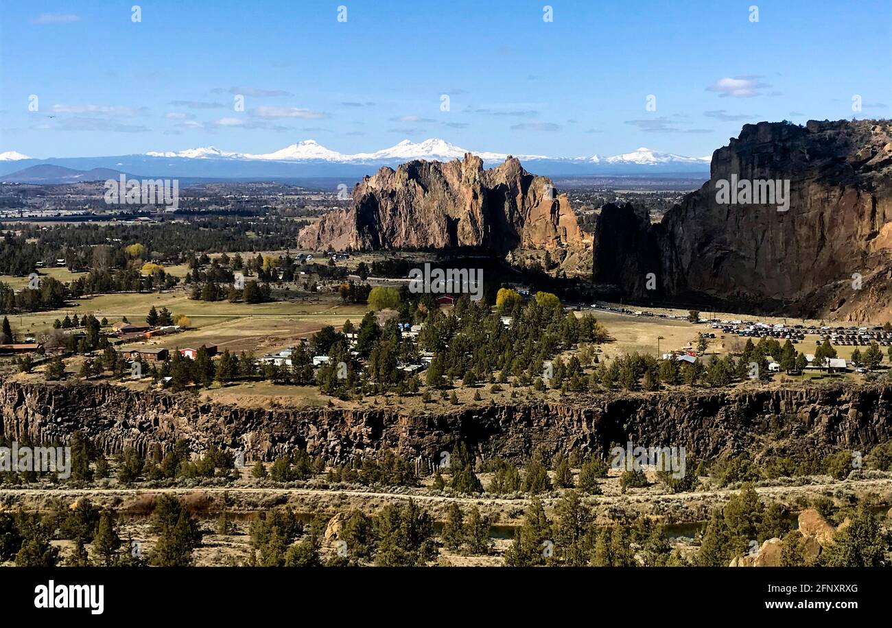 Three popular Sisters at Smith Rock