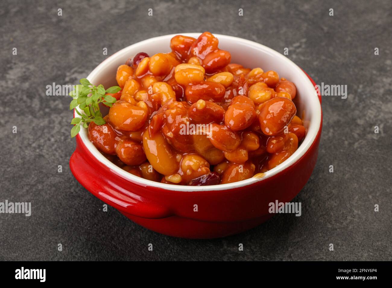 Baked various kidney in tomato sauce Stock Photo Alamy