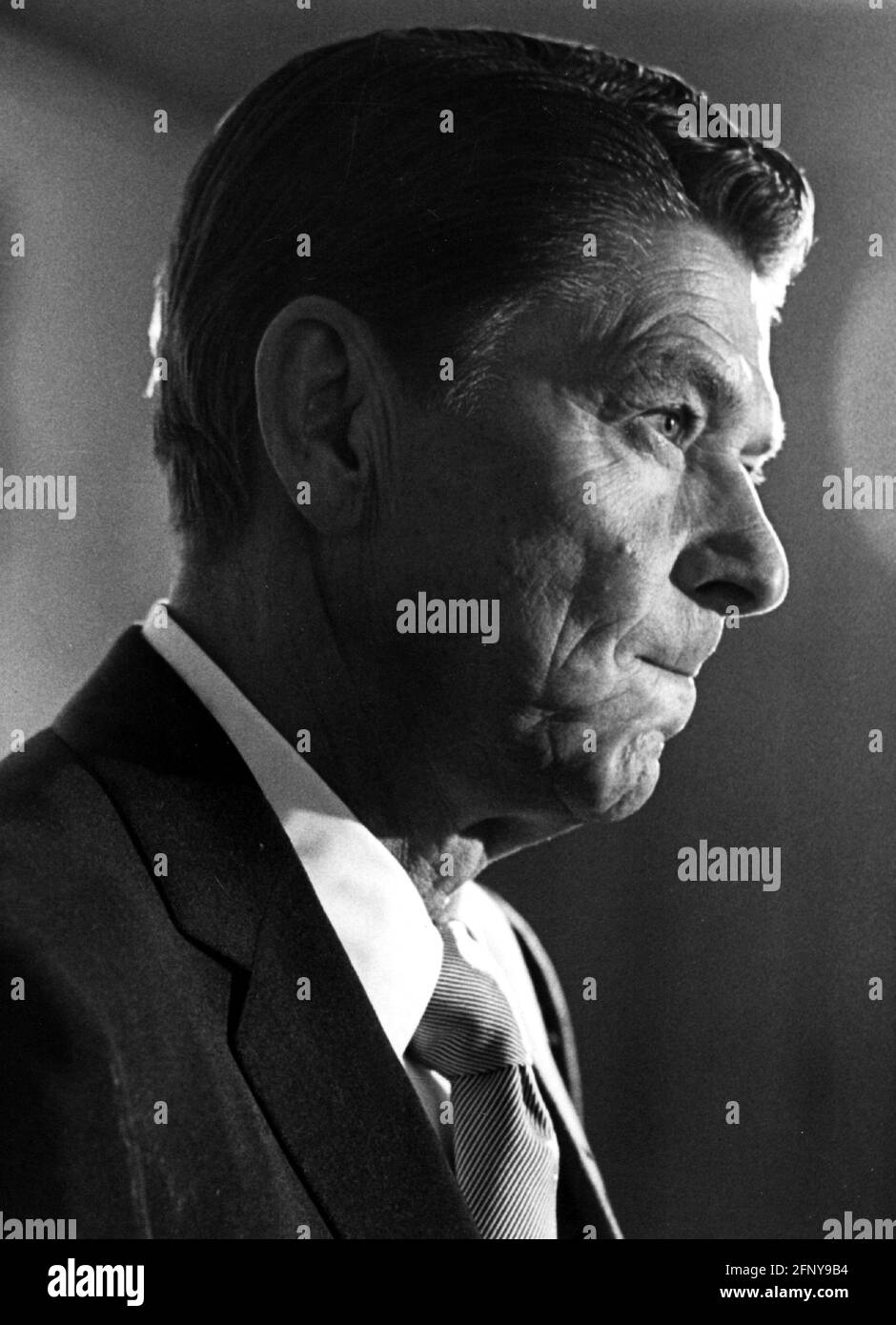 Reagan, Ronald, 6.2.1911 - 5.6.2004, US actor and politician, 40th US president, portrait, 1972, ADDITIONAL-RIGHTS-CLEARANCE-INFO-NOT-AVAILABLE Stock Photo