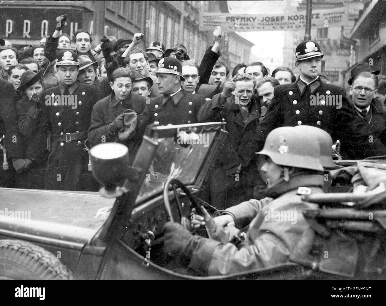 Nazism / National Socialism, occupation of Bohemia and Moravia, 15.3.1939, EDITORIAL-USE-ONLY Stock Photo