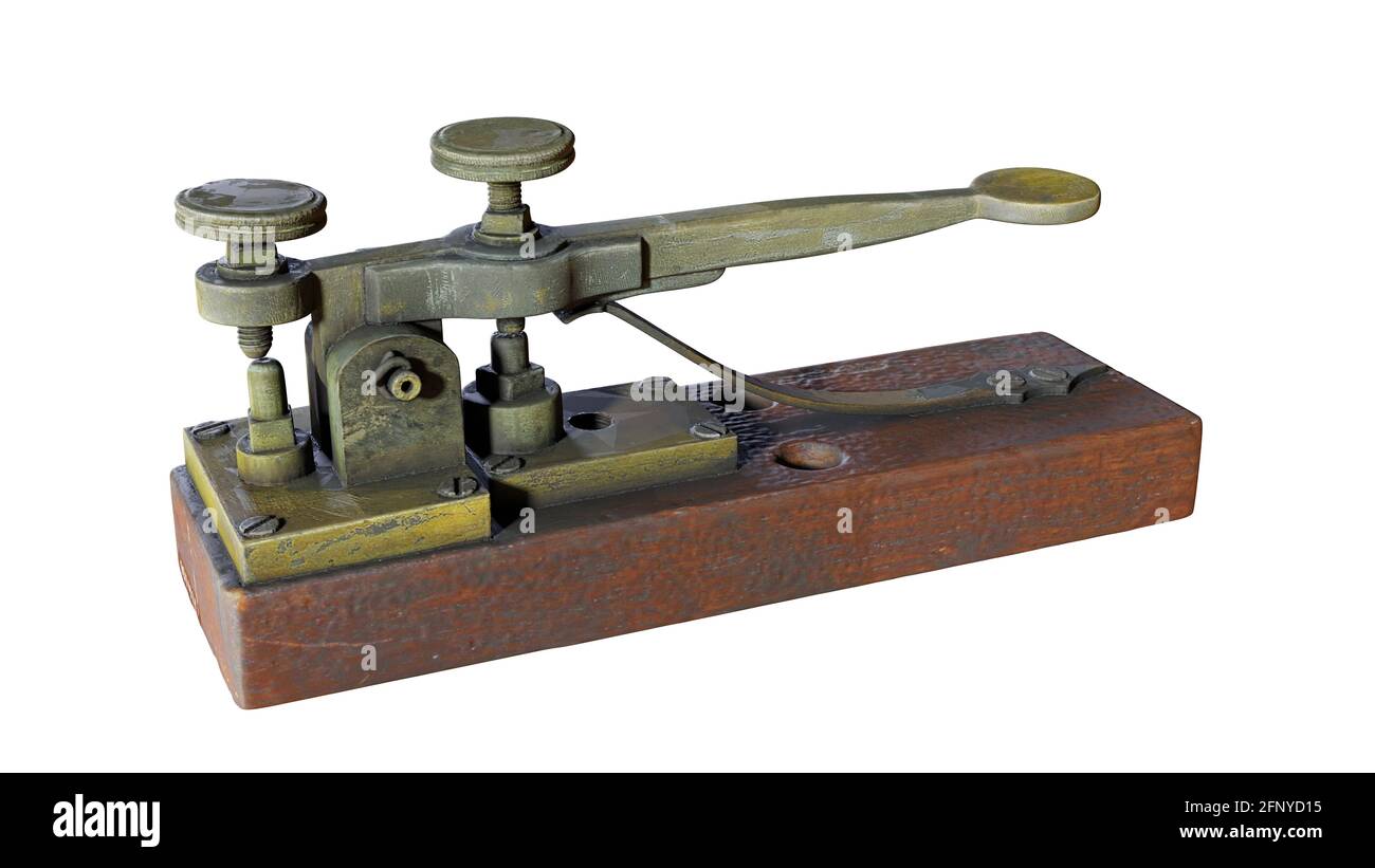 Morse Vail Telegraph Key Hi Res Stock Photography And Images Alamy
