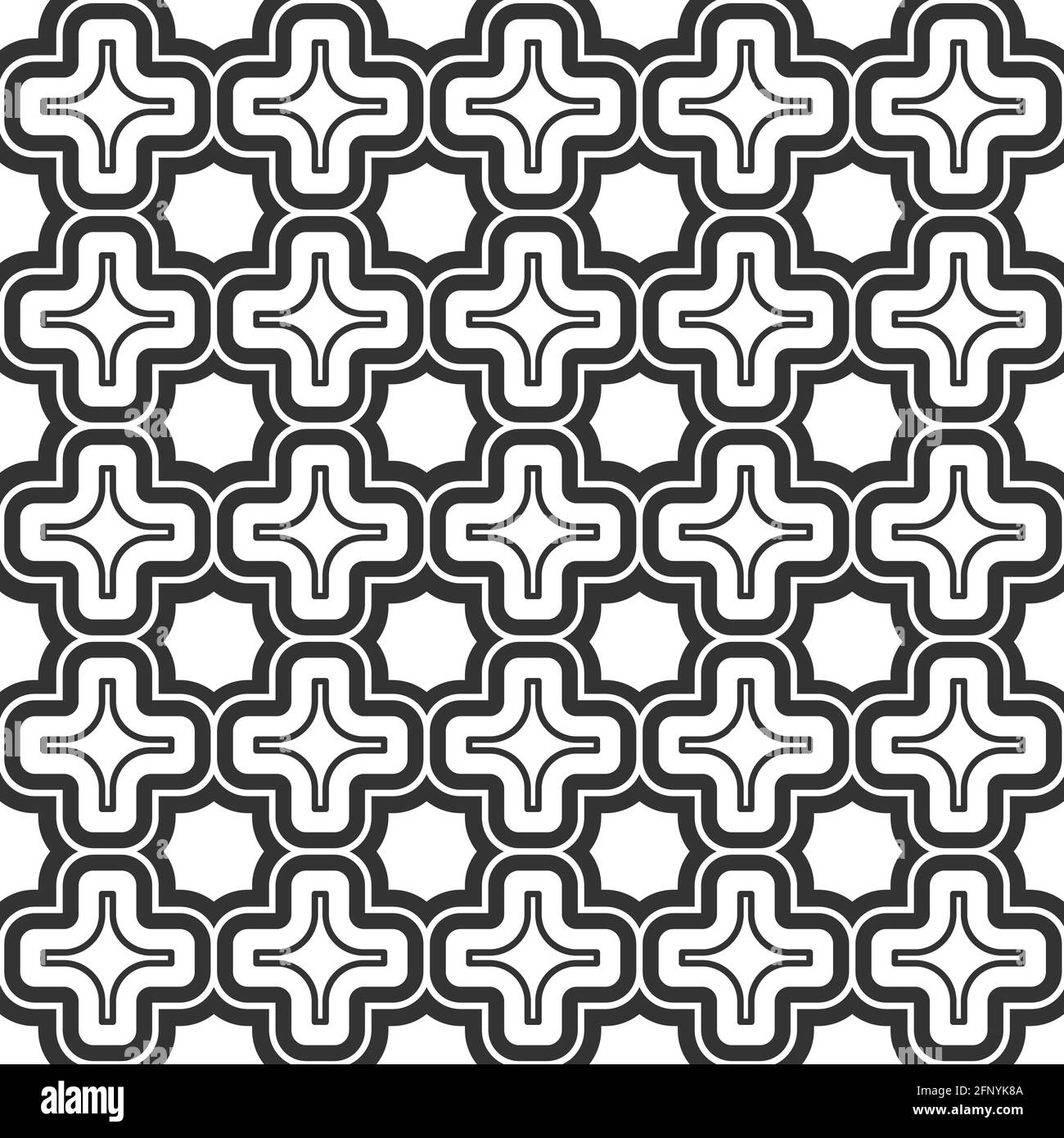 Seamless abstract pattern for texture, textiles, and simple backgrounds. Flat Style Stock Vector