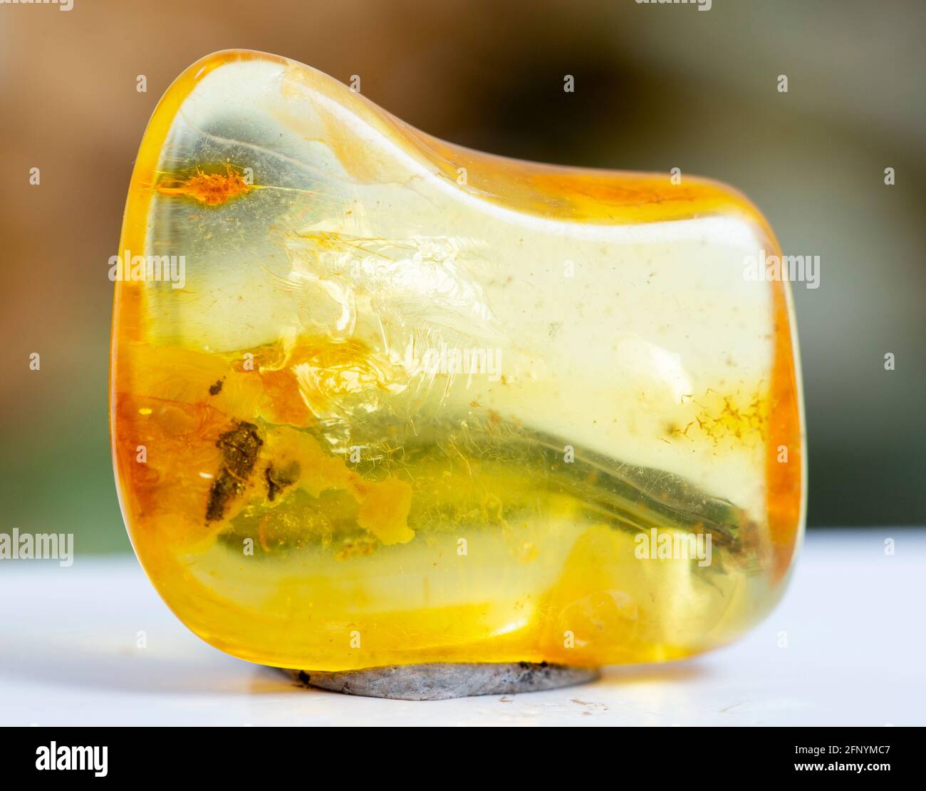 amber, mineral specimen stone rock geology gem crystal Stock Photo - Alamy