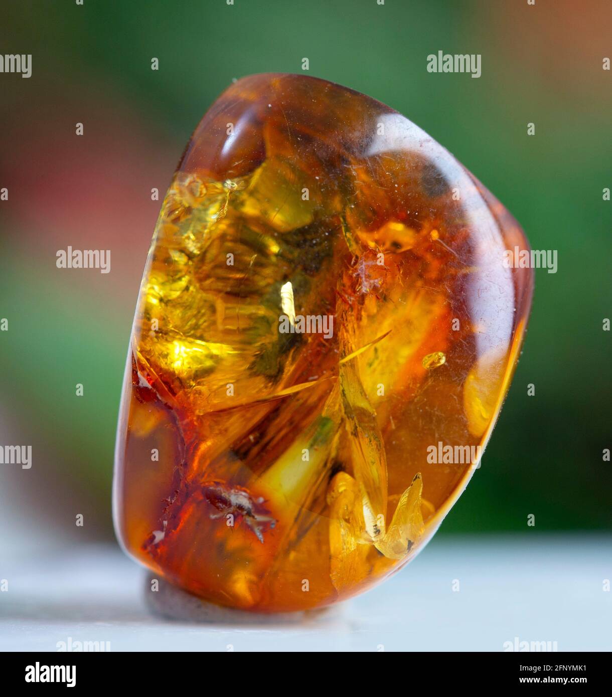 amber, mineral specimen stone rock geology gem crystal Stock Photo - Alamy