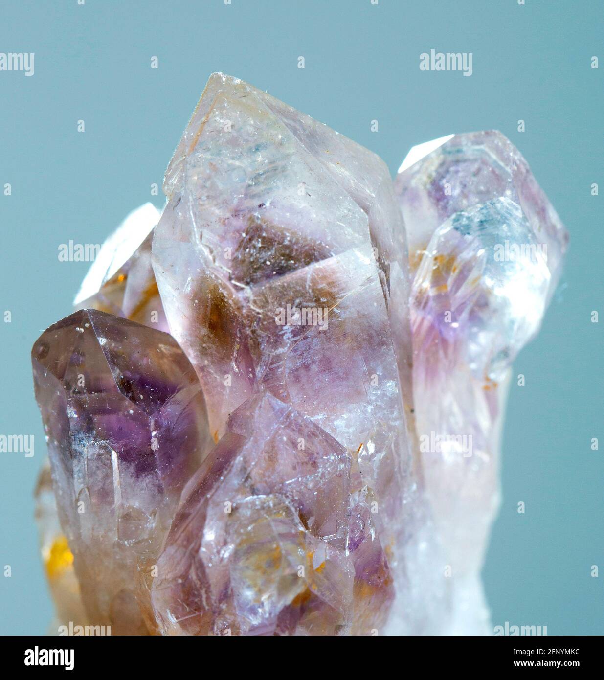 ametrine mineral specimen stone rock geology gem crystal Stock Photo ...
